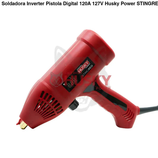 Soldadora Inverter Pistola Digital 120A 127V Husky Power STINGRED