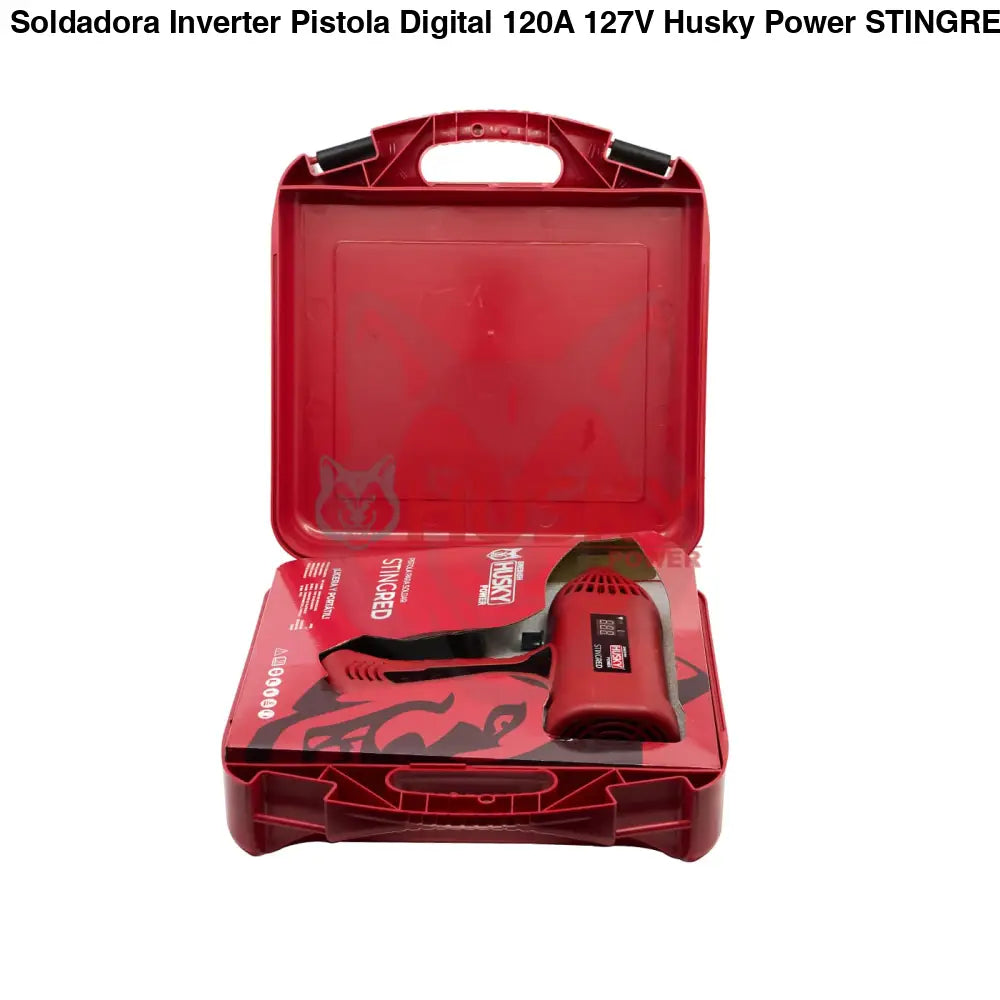 Soldadora Inverter Pistola Digital 120A 127V Husky Power STINGRED