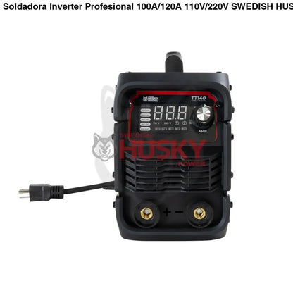 Soldadora Inverter Profesional 100A/120A 110V/220V SWEDISH HUSKY TITANIUM TT140
