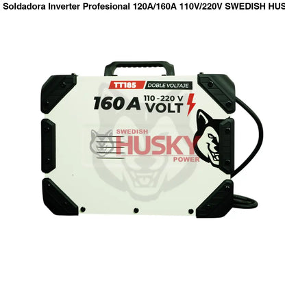 Soldadora Inverter Profesional 120A/160A 110V/220V SWEDISH HUSKY TITANIUM TT185