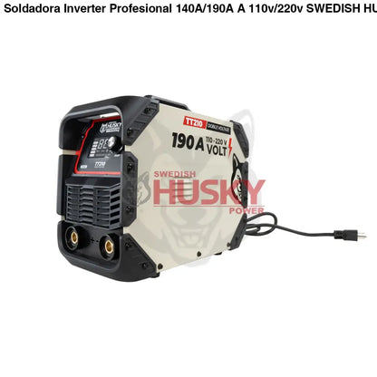 Soldadora Inverter Profesional 140A/190A  A 110v/220v SWEDISH HUSKY TITANIUM TT210