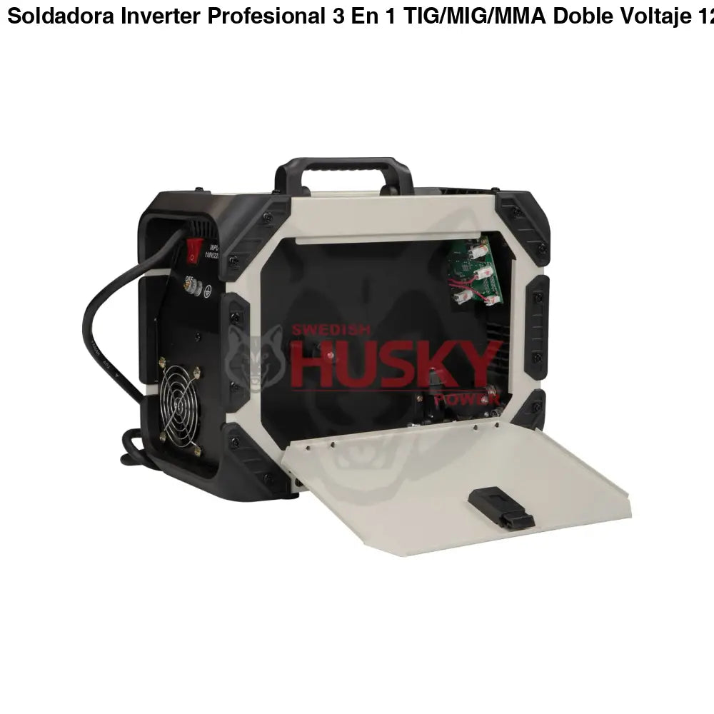 Soldadora Inverter Profesional 3 En 1 TIG/MIG/MMA Doble Voltaje  120A 110v/220v SWEDISH HUSKY TITANIUM  TM3120