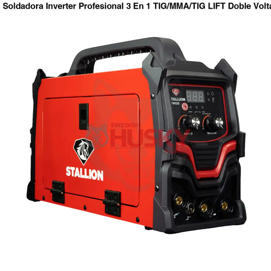 Soldadora Inverter Profesional 3 En 1 TIG/MMA/TIG LIFT Doble Voltaje  120A/160A 110v/220v STALLION STM135