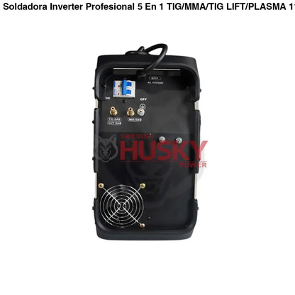 Soldadora Inverter Profesional 5 En 1 TIG/MMA/TIG LIFT/PLASMA  110v/220v SWEDISH HUSKY TITANIUM TM5180
