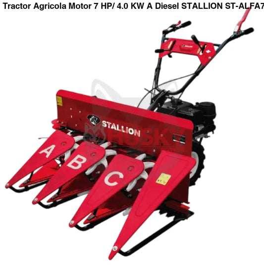 Tractor Agricola Motor 7 HP/ 4.0 KW A Diesel STALLION ST-ALFA70