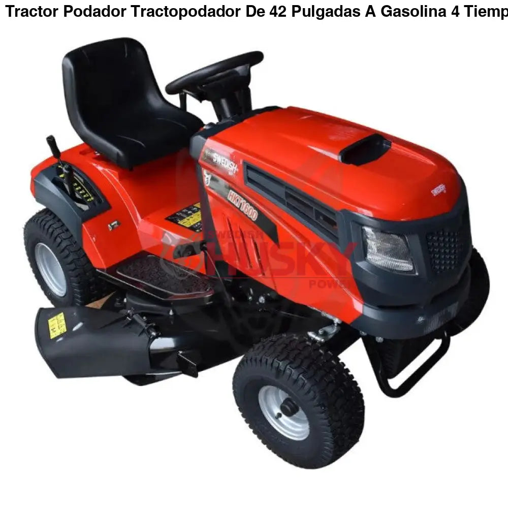 Tractor Podador Tractopodador De 42 Pulgadas A Gasolina 4 Tiempos 480cc 16Hp Husky HKT1600